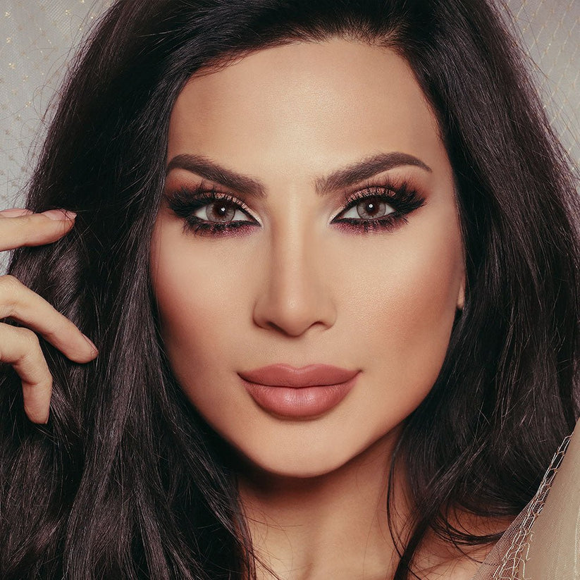 bella glow grey caramel